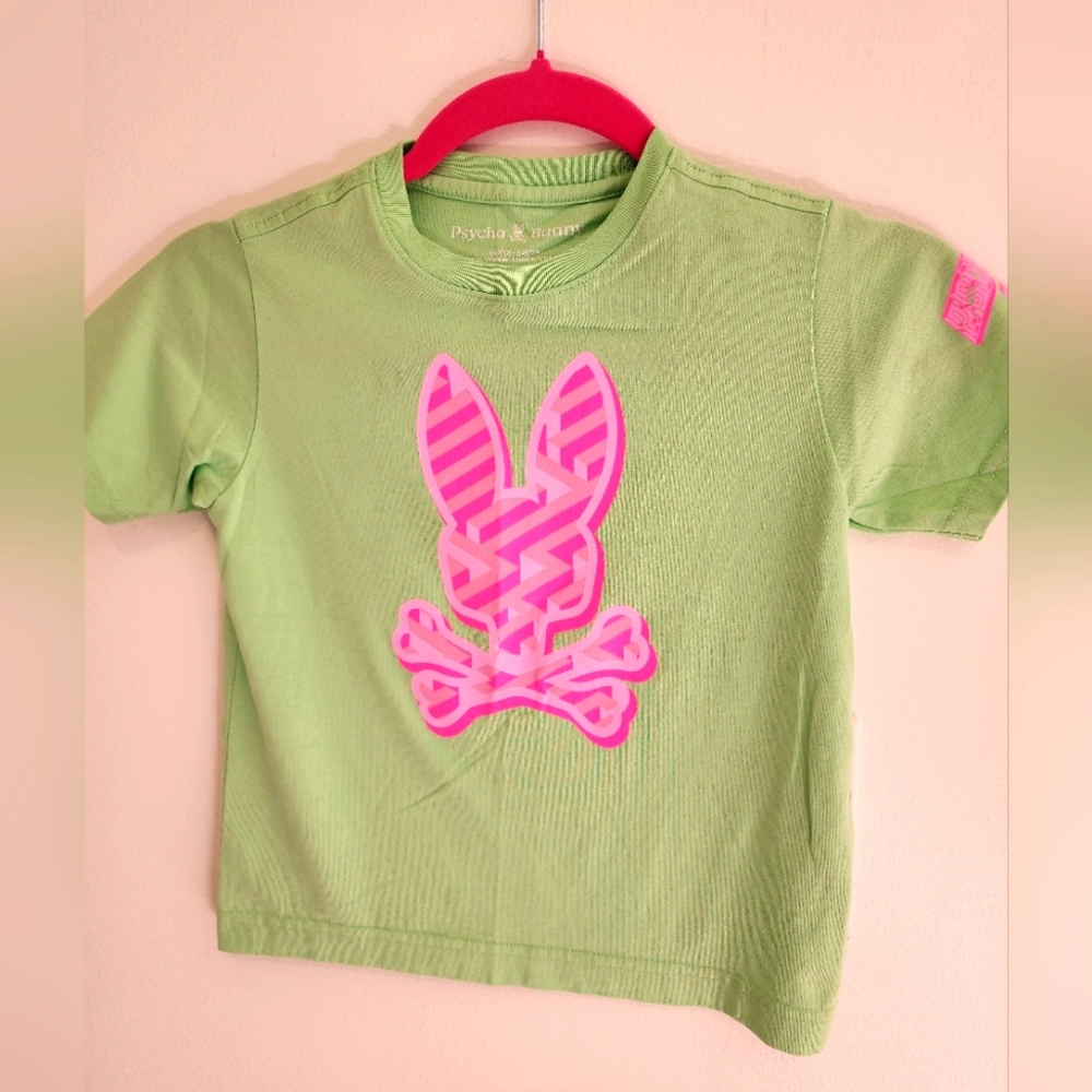 Kids Boys Psycho Bunny Tahirt. Size XS (5/6).